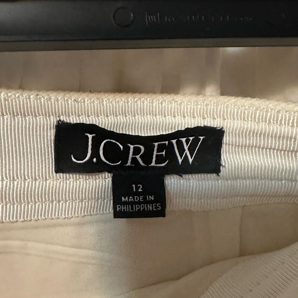 J. Crew wool Cream Skirt - Picture 2 of 2